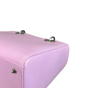 Lady Dior Pockets Medium Lambskin Light Pink GHW