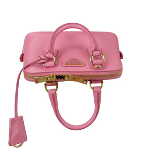 Promenade Mini Saffiano Pink GHW