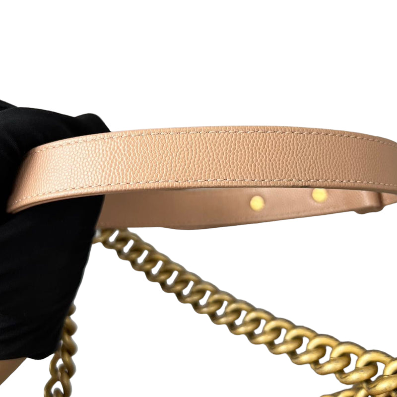 Caviar Boy Old Medium Beige GHW