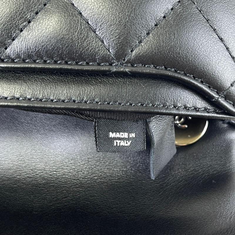 Quilted Uniform Belt Bag Black SHW