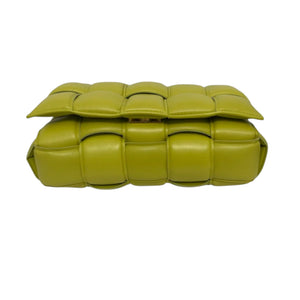 Padded Cassette Nappa Maxi Intreccio Kiwi GHW