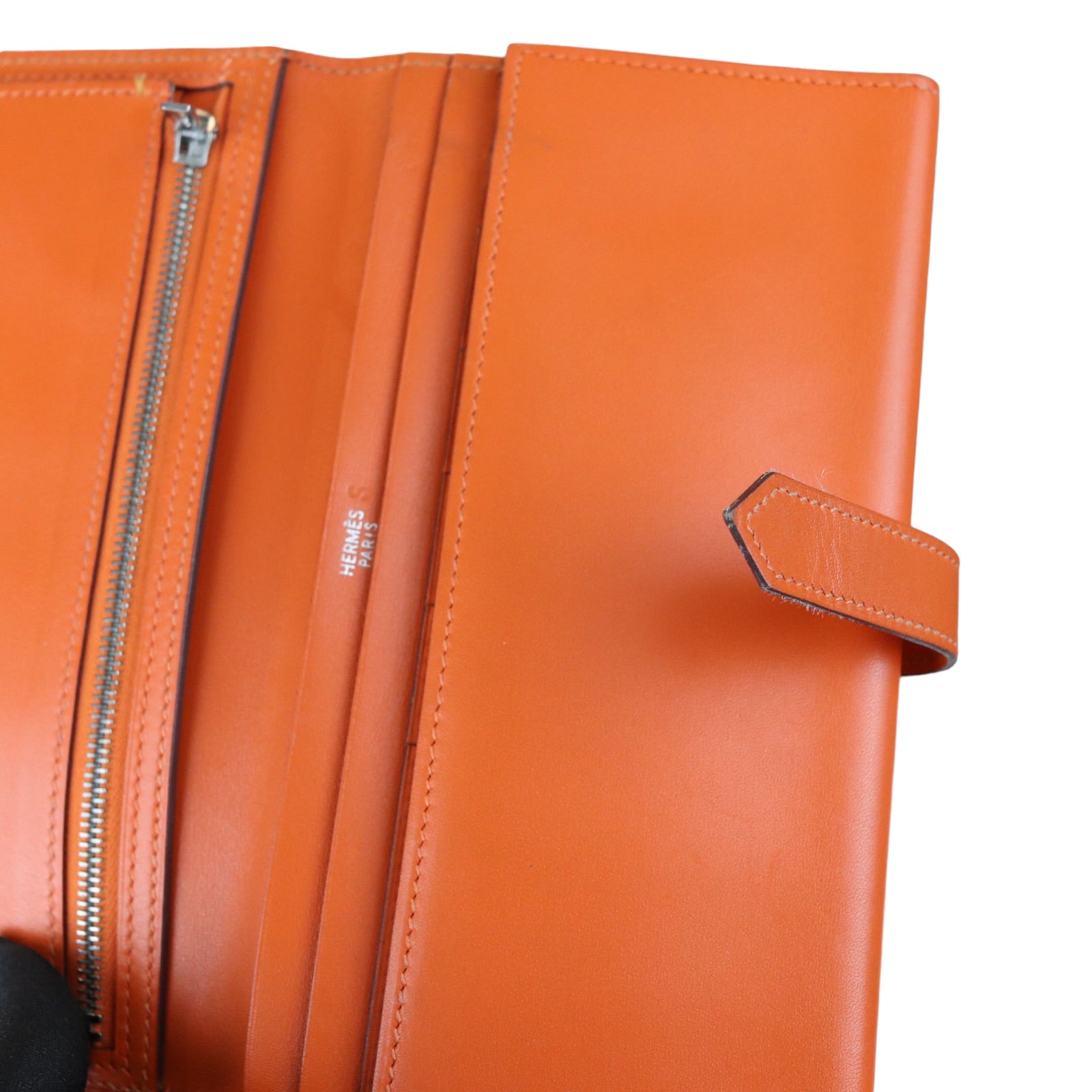 Bearn Long Wallet Orange Swift PHW – Bag Religion