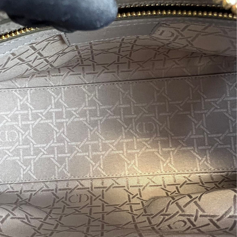 Lady Dior Medium Grey GHW