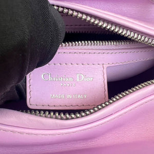 Lady Dior Pockets Medium Lambskin Light Pink GHW