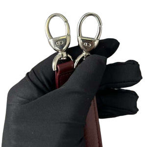 Medium Tri-Color Lady Dior Pink Grey Burgundy SHW