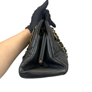 Mademoiselle Small Leather Bowling Black GHW
