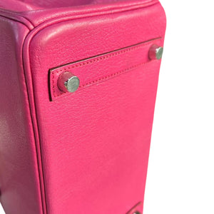 Birkin 25 Fuschia Chevre PHW