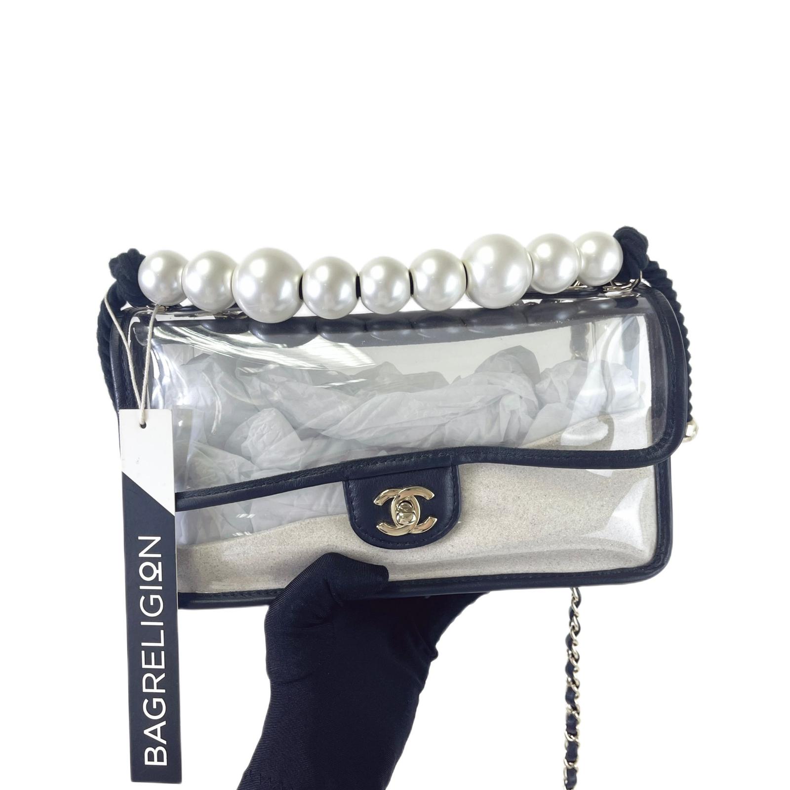 Coco Sand by the Sea Runway Pearl Handle Black PVC