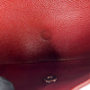 Classic Double Flap Jumbo Caviar Red SHW