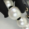 Coco "Sand by the Sea" Runway Pearl Handle Black PVC