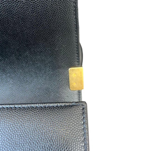 Boy Old Medium Caviar Black GHW