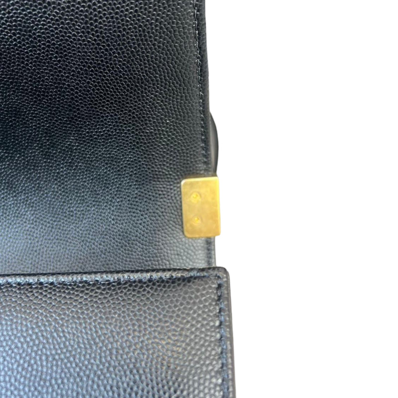 Boy Old Medium Caviar Black GHW
