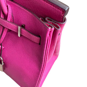 Birkin 25 Fuschia Chevre PHW