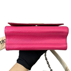 Twist Lock Epi Leather MM Pink GHW