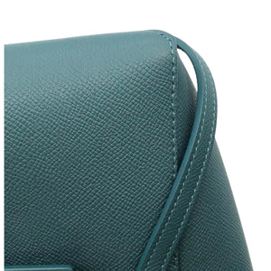 Nano Belt Bag Leather Green GHW