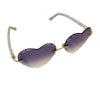 Heart Sunglasses Purple GHW