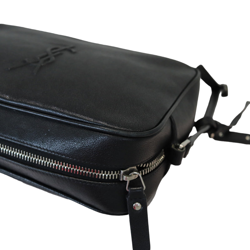 Lou Camera Bag Leather Black SHW