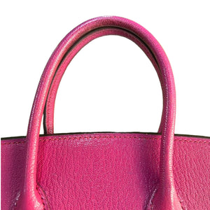 Birkin 25 Fuschia Chevre PHW