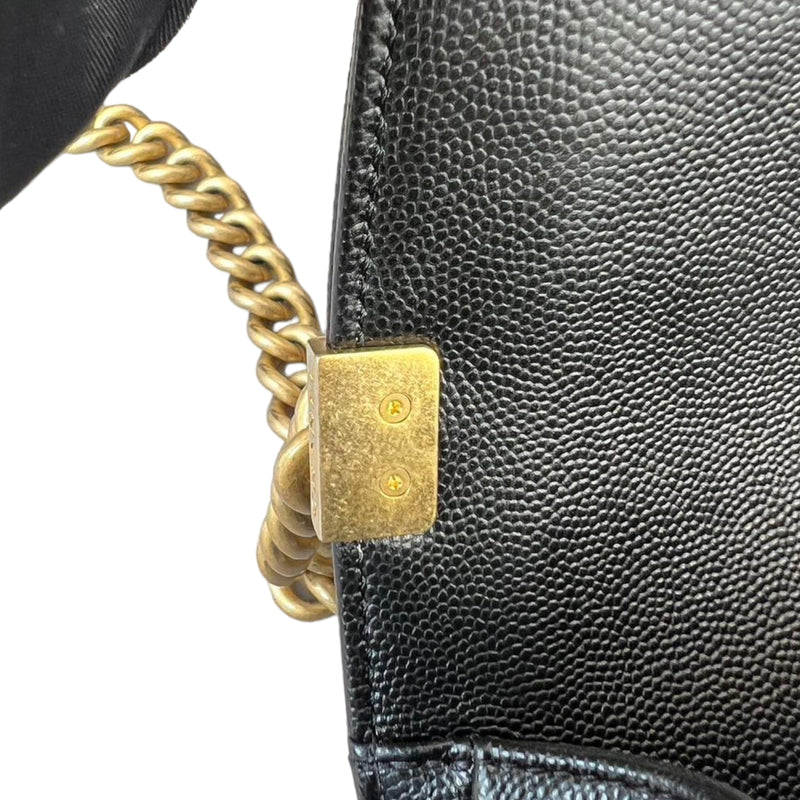 Boy Old Medium Caviar Black GHW