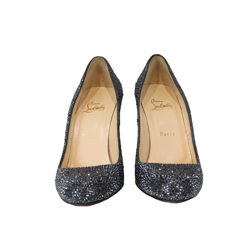 Simple Pump Strass Black 37.5