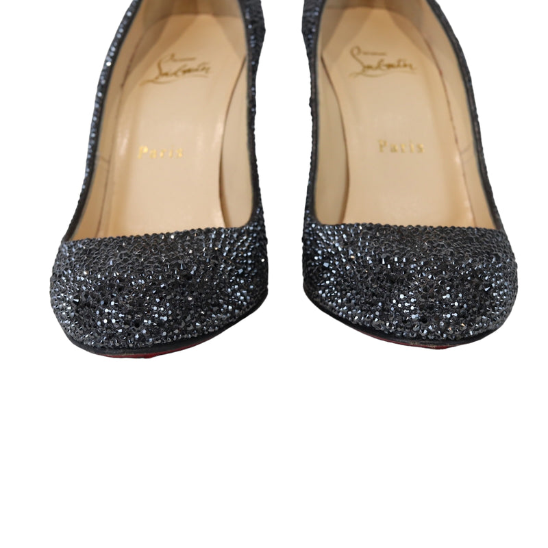 Simple Pump Strass Black 37.5