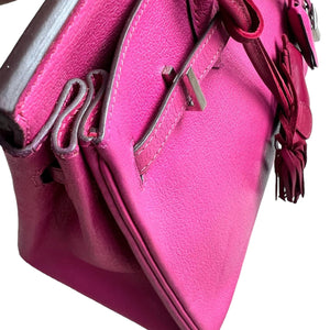 Birkin 25 Fuschia Chevre PHW