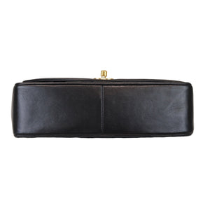 Medium Diana Lambskin Black GHW
