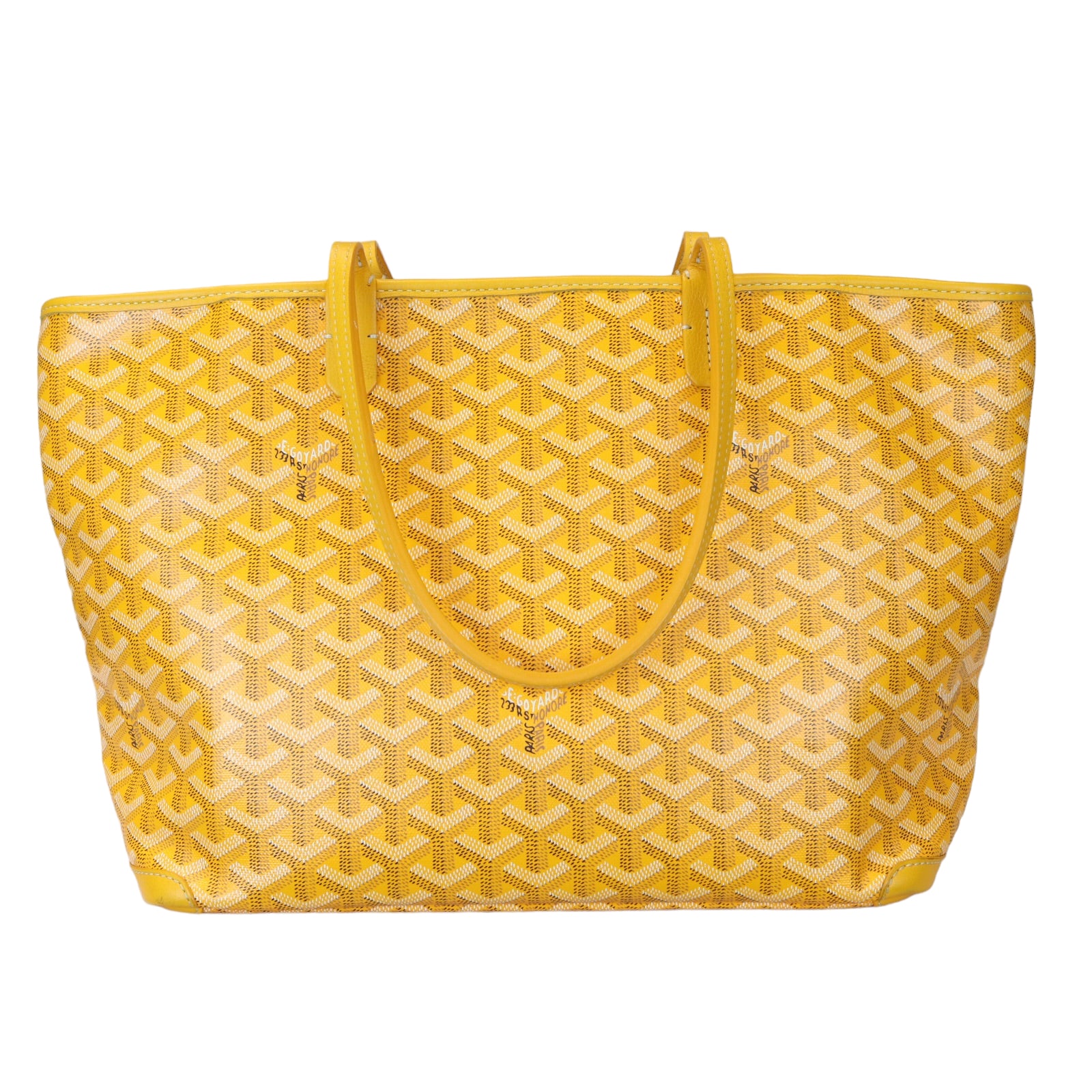 Goyard Goyardine Artois PM Yellow Bag Religion