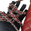 Classic Double Flap Jumbo Caviar Red SHW