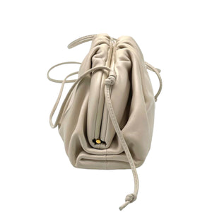 Mini Pouch Leather Cream