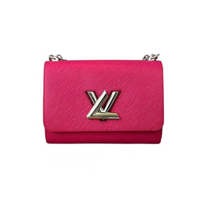 Twist Lock Epi Leather MM Pink GHW