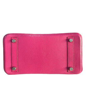 Birkin 25 Fuschia Chevre PHW