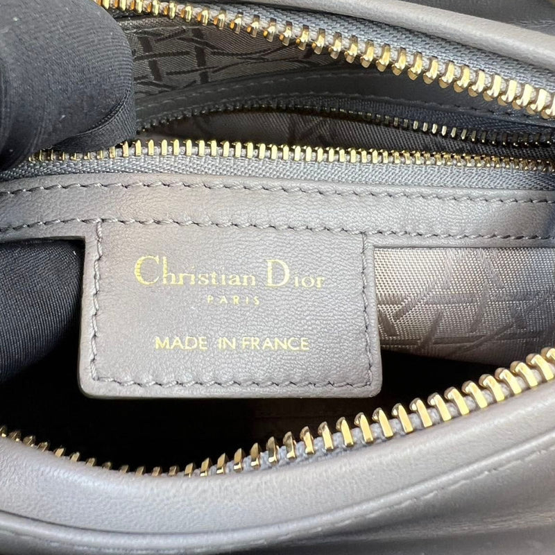 Lady Dior Medium Grey GHW