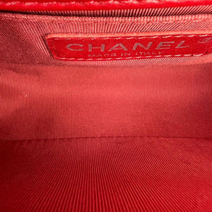 Small Boy Lambskin Red GHW