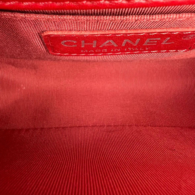 Small Boy Lambskin Red GHW