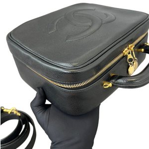Vintage Vanity Caviar Quilted Black GHW
