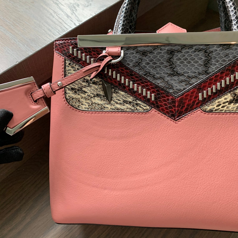 Vitello Dolce Python Petite Monster 2Jours Tote