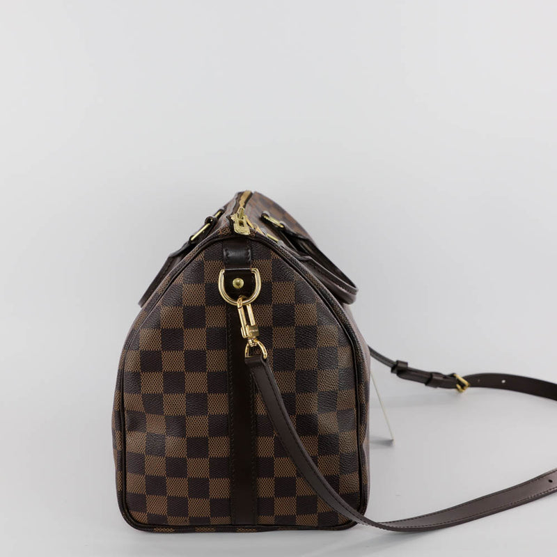 Speedy 35 Bandouliere Damier Leather