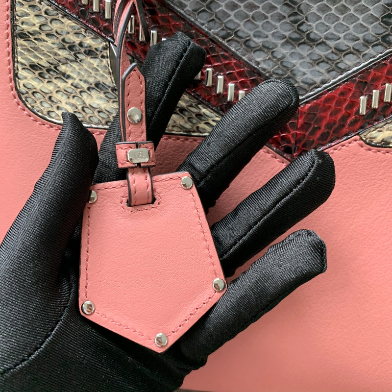 Vitello Dolce Python Petite Monster 2Jours Tote