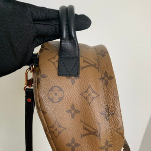 Palm Springs Monogram Mini Reverse Monogram Canvas Backpack