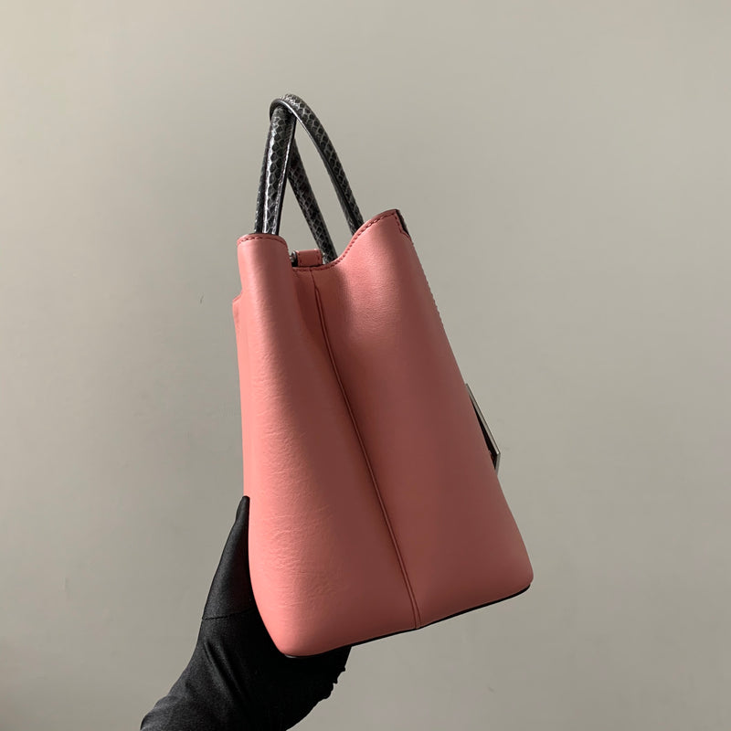 Vitello Dolce Python Petite Monster 2Jours Tote