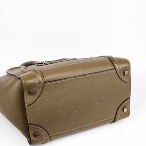 Mini Luggage In Beige Brown