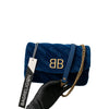 BB Round bag in Velvet Royal Blue