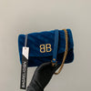 BB Round bag in Velvet Royal Blue