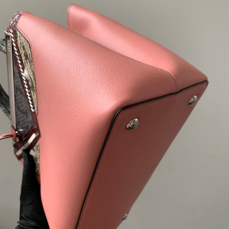 Vitello Dolce Python Petite Monster 2Jours Tote