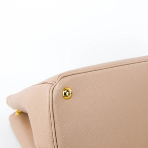 Saffiano Galleria Beige Large Bag