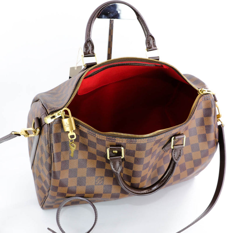 Speedy 35 Bandouliere Damier Leather