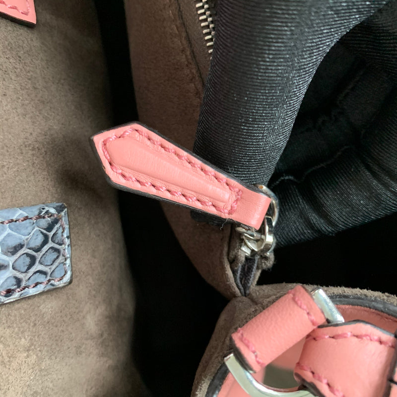 Vitello Dolce Python Petite Monster 2Jours Tote