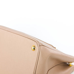 Saffiano Galleria Beige Large Bag