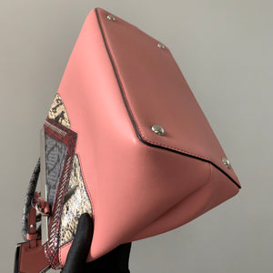 Vitello Dolce Python Petite Monster 2Jours Tote